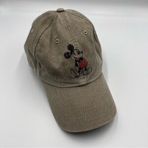 Green Disney Mickey Hat Vintage look